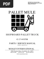 SHIPBOARD PALLET TRUCK_manual