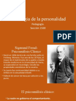 Psicología de la personalidad, Sigmund Freud