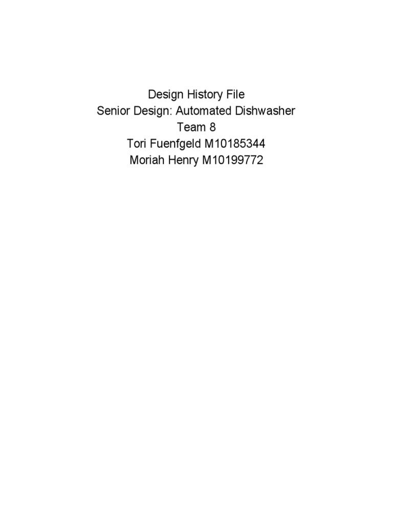 Design History File | PDF