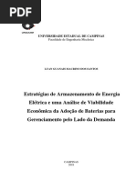 Estratégias de Armazenamento de Energia