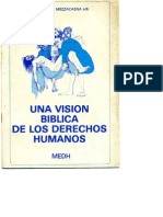 UNA VISION BIBLICA DE LOS DERECHOS HUMANOS