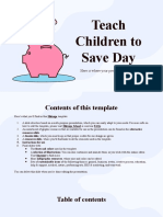 Teach Children To Save Day by Slidesgo