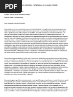 MANUAL DO CURRÍCULO CRISTÃ