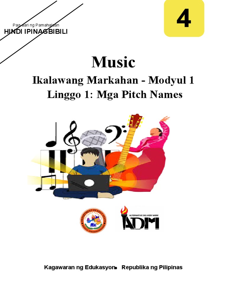 Music4 q2 Mod1 Mga Pitch Names v2 PDF