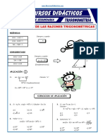 Propiedades de Las R.T. para Quinto de Secundaria