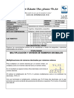 Guía # 6 Matemáticas 5° - Iip