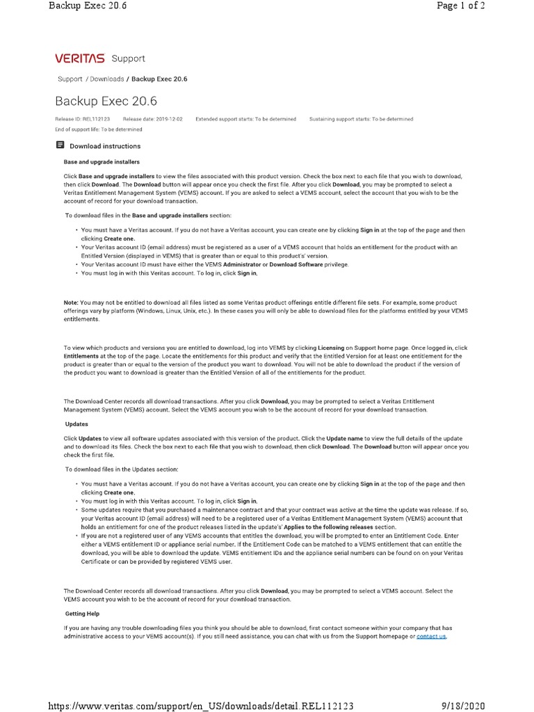 Veritas | PDF | Computers