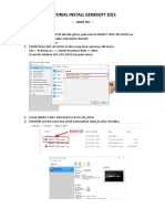 Tutorial Install Genbsoft 2021 Mode VM