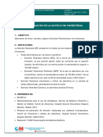 Procedimiento de Nutricion Parenteral