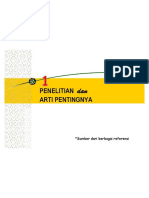 1 - Arti Penting Penelitian