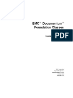 EMC Documentum Foundation Classes: Installation Guide