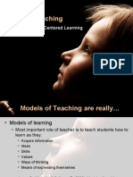 Models of Teaching: EDTC 6341 Student-Centered Learning