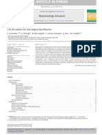 Cell DIsruption for Microalgae Biorefine