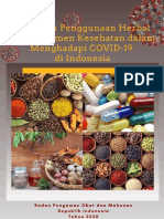 Buku Pedoman Penggunaan Herbal & SK Dalam Menghadapi Covid 19