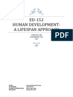 ED-152 Human Development-A Lifespan Approach: Semester One Assignment Two 2017