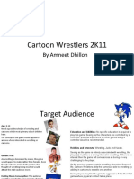 Cartoon Wrestlers 2K11: by Amneet Dhillon
