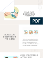 Home Care Instructions For Burns