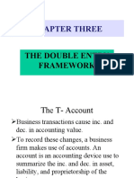 Chapter Three: The Double Entry Framework
