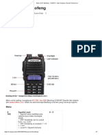 Menu Di HT Baofeng - YC0SPS - Indra Sanjaya - Handy Transceiver