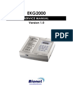 Service Manual EKG Cardiocare - Ekg2000
