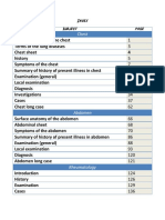 Chest, Abdomen and Rheumatology