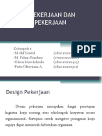 Design Pekerjaan Dan Analisis Pekerjaan FIX