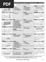 2011-2012 Minneapolis School Calendar