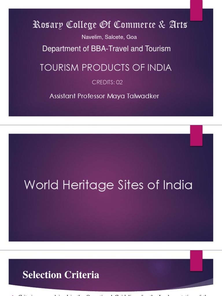 World Heritage Sites Criteria Pdf World Heritage Site