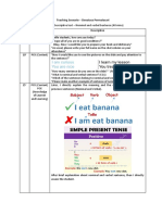 Teaching Scenario - Nominal and Verbal Sentence