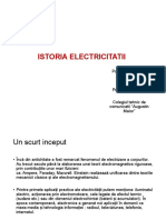 Istoria Electricitatii