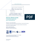 CCAD 2003. Manual Tecnico de EIA, Lineamientos Generales para Centroamerica