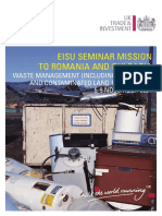 Eisu Seminar Mission To Romania and Bulgaria