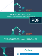 Praktikum Biofarmasi: S1 Fakultas Farmasi Universitas Bhakti Kencana Bandung