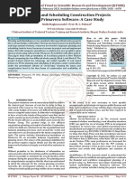 Planning and Scheduling Construction Projects Using Primavera Software A Case Study