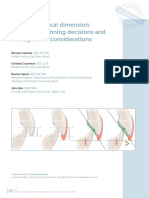 Occlusal Vertical Dimension Treatment Planning Decisions and Management Considerations