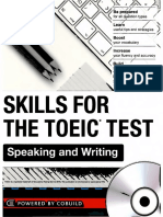 Skills For The TOEIC Test Speaking and Writing