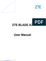 Zte Blade A3: Downloaded From Manuals Search Engine