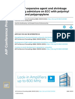 Effect of Expansive Agent and Shrinkage Reducing Admixture On ECC With Polyvinyl Alcohol and Polypropylene