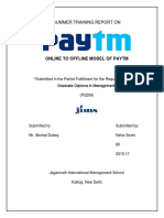 405305908 Paytm Project PDF