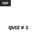 Quiz 2 Ethics