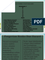 Upaya Pencegahan Risiko Dan Hazard (Pengkajian Dan Perencanaan)