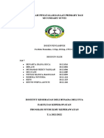 MAKALAH PENATALAKSANAAN PRIMARY DAN SECONDARY SUVEI Kel Bu Meta