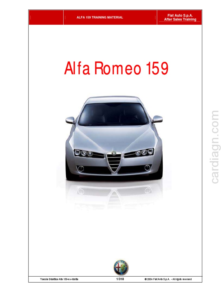 Alfa 159 | PDF | Throttle | Fuel Injection