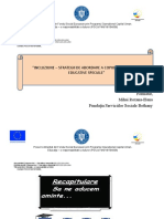 Incluziune - Strategii Abordare Copii CES Modul 2