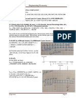 ASSIGNMENT 3 - Evaluating A Single Project - Solutions