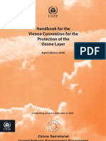 Handbook For The Vienna Convention For The Protection of The Ozone Layer