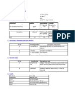 1 Design Basis 1.1 Material and Properties 1.1 Material and Properties