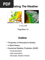 Simulating The Weather: Numerical Weather Prediction As Computational Simulation