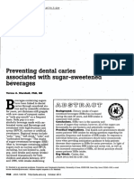 Preventing Dental Caries Associated With Sugar-Sweetened Beverages