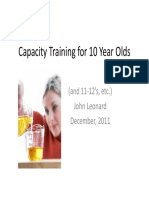 12 14 11 Increasing Capacity Training For Young Athletes